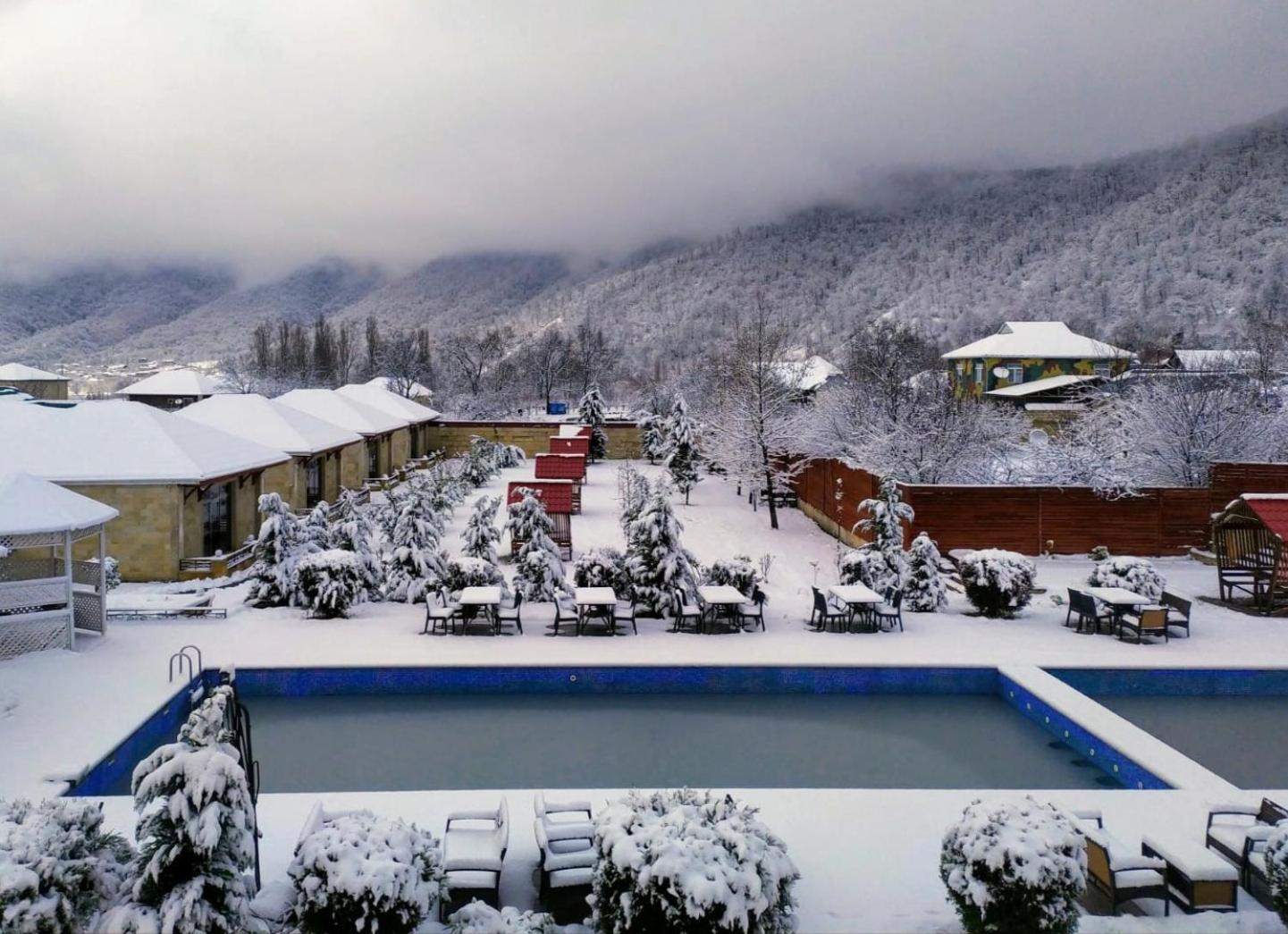 Gabala Bliss Inn Hotel And Restaurant エクステリア 写真